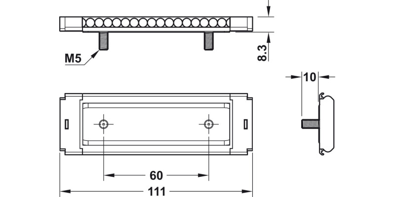 Accuride 0115RC Ball Carriage-BB Polymer