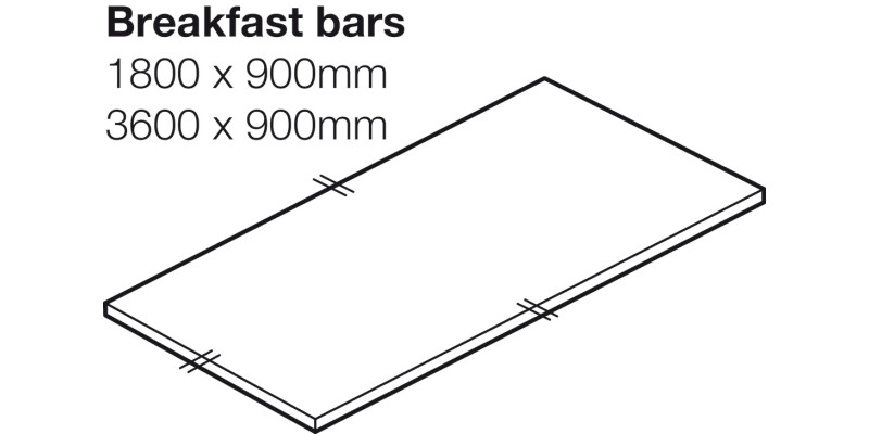Maia Fossil B/Bar 1800 x 900 x 28 mm