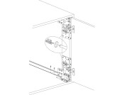 Accuride 1321 Pivot Sld DrRun Blk 659mm