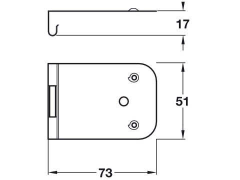 Accuride 1432 Extra Clip Connector Set