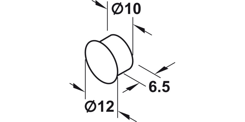 Aluflex 80 Cover Plug Vert Frame Profile