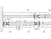 Aluflex 80 Cover Plug Vert Frame Profile