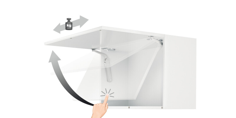 Maxi Lid Stay 37mm Model A NP