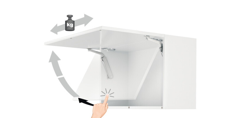 Maxi Lid Stay 37mm Model A NP