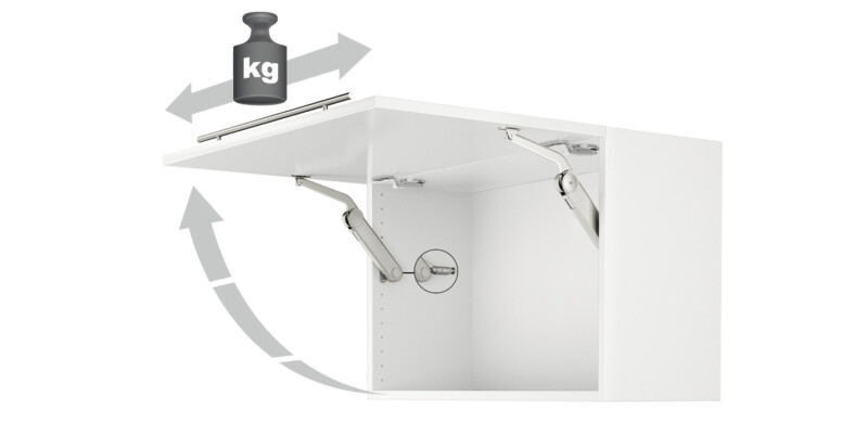 Maxi Lid Stay 37mm Model A NP