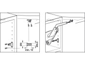 Maxi Lid Stay 37mm Model A NP