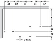 Free Fold Bi-Fold 720mm 6.1-10.8kg Grey