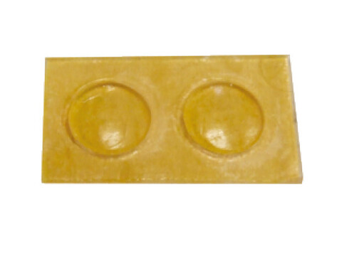 Door Buffer D7x1.5mm Pairs Pl Trans