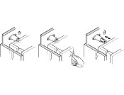 Flexa-Touch Drawer Latch Pl Beige