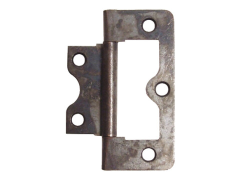 Flush Hinge 60x20mm Inset St ZP