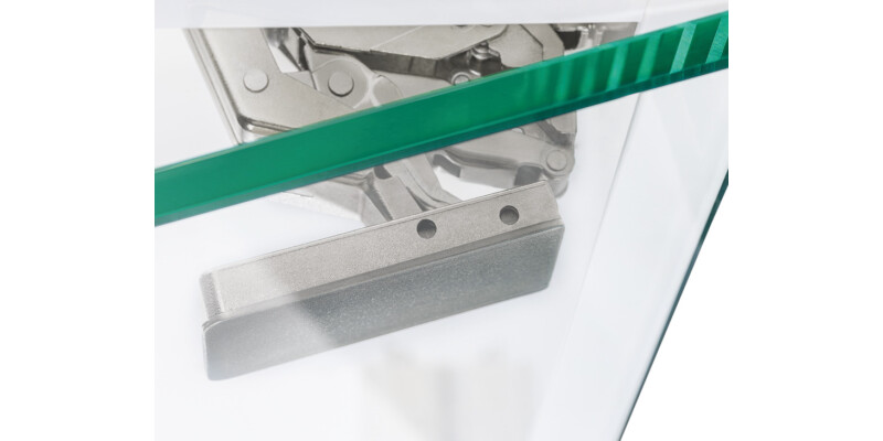 Tiomos Mirro 125D Hinge 3-8mm w Int Damp