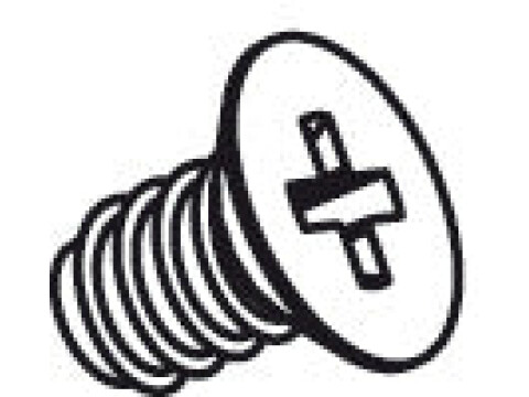 Tiomos M0 Countersunk Screw M5x6mm