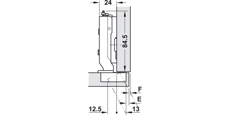 Tiomos 120D Hinge Click wo SC SF Full+