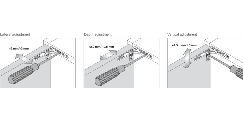 Tiomos H Hidden 105D Hinge ZA Night/Ant