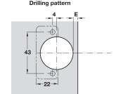 100D Hinge Slide Full SF Hospa 304 PSS