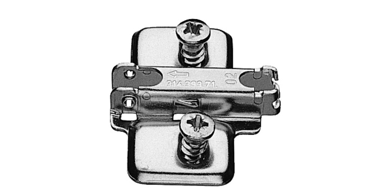 Nexis 0mm Mounting Plate 1prt Click Cruci Eur