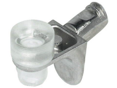 Gls Shelf Support D5mm Plug ZA NP