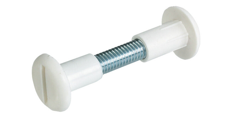 Connecting Screw M6x30-39mm St White