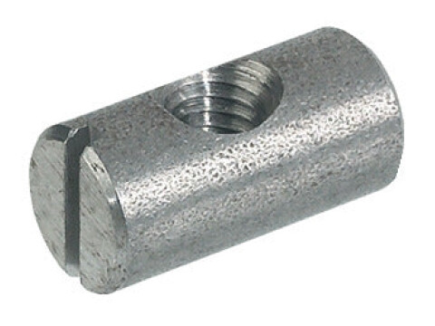 Cross Dowel, with M6 Centre Thread, Centric