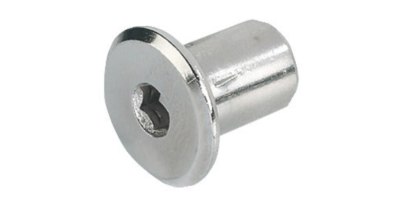 Sleeve Nut M6x12mm SW4 St Burn