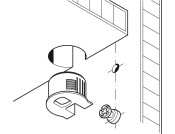 Rafix 20 FlushFit Trim Cap Pl White