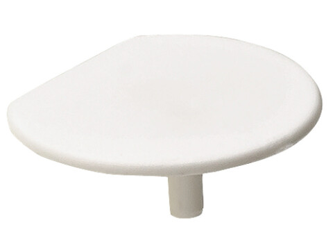 Rafix 20 FlushFit Trim Cap Pl White