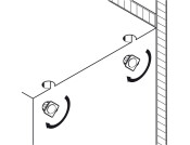 Turn Fastener Shelf Connector D15mm ZNP