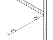 Turn Fastener Shelf Connector D15mm ZNP