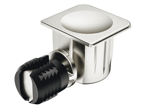 Turn Fastener Shelf Connector D15mm ZNP