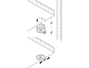 OneFix 1prt Connector D8/15mm Pl Beige