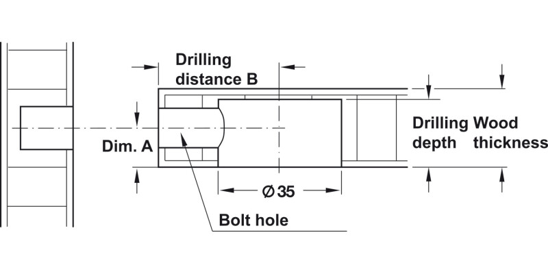 Maxifix Cover Caps D39mm Pl Black