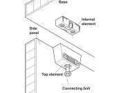 Clip Cabinet Conn Inter Element St Galv