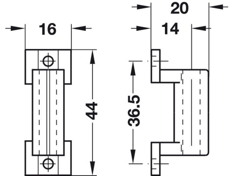 Counterpiece for 245.07.702