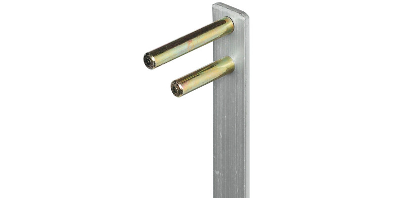 Central Locking Bar 600mm Bright Alu