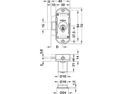 Piccolo Nova Lock Case RH H1 15mm BS