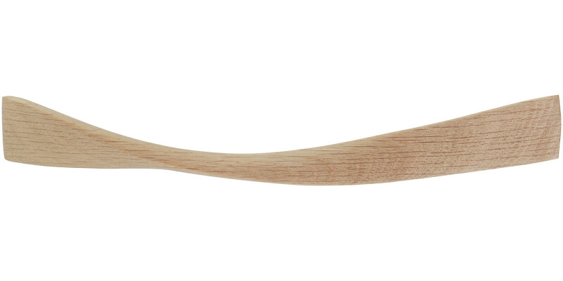 Twist Pull Handle Unfin Oak 320mm cc