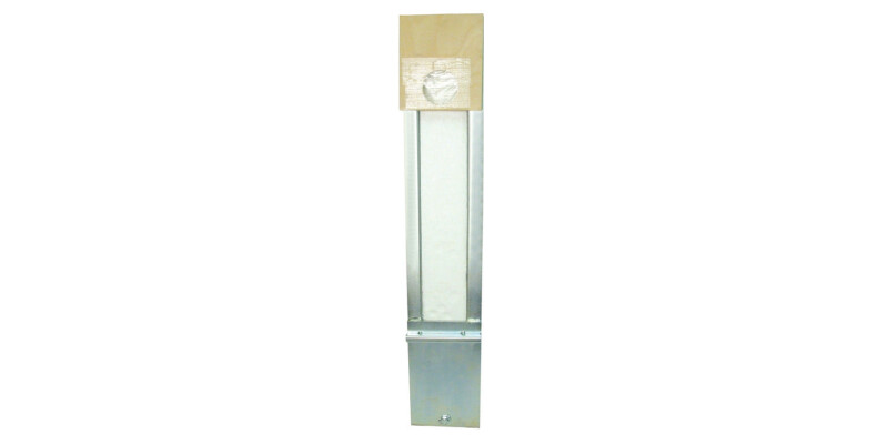 Wall Fixture, for Brick Walls, Width 150 mm, Programma Cap Range, PBA