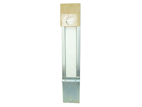 Wall Fixture, for Brick Walls, Width 150 mm, Programma Cap Range, PBA