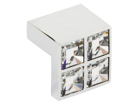 Crystal Pull Hdl ZA Pol Chr 16mm cc