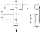 PBA Cub/Brd Hanger 316L SSS