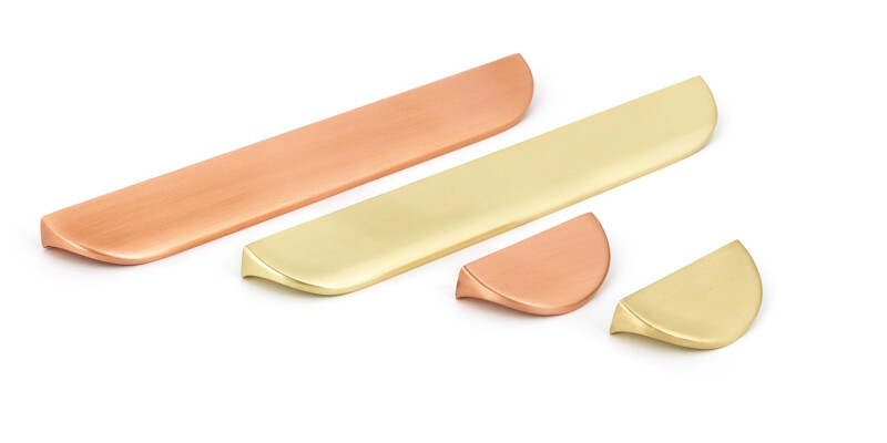 Nick Pull Hdl Alu Brush Copper 32mm c