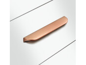 Nick Pull Hdl Alu Brush Copper 32mm c