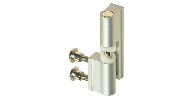 Hinge Set, Heavy Duty, Cubicle Fittings for 17-21 mm Board Partitions