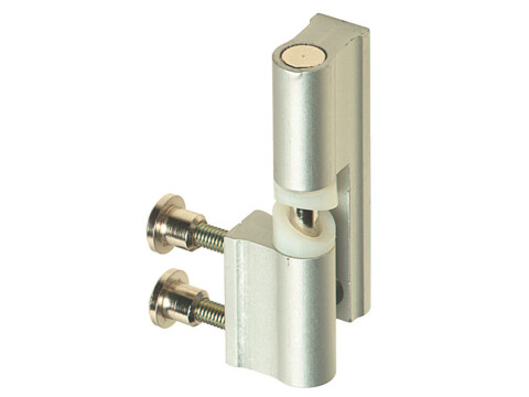 Hinge Set, Heavy Duty, Cubicle Fittings for 17-21 mm Board Partitions