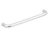 D Handle Steel Matt Chr D10mm 128mm cc