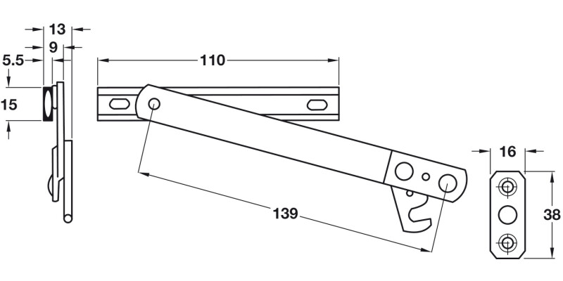 Concealed Releaseable Restrictor SS Self