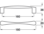 Devon D Pull Hdl ZA SSE 160mm cc