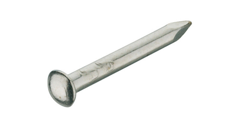 Round Head Pin D3.0x1.6x15mm Steel NP