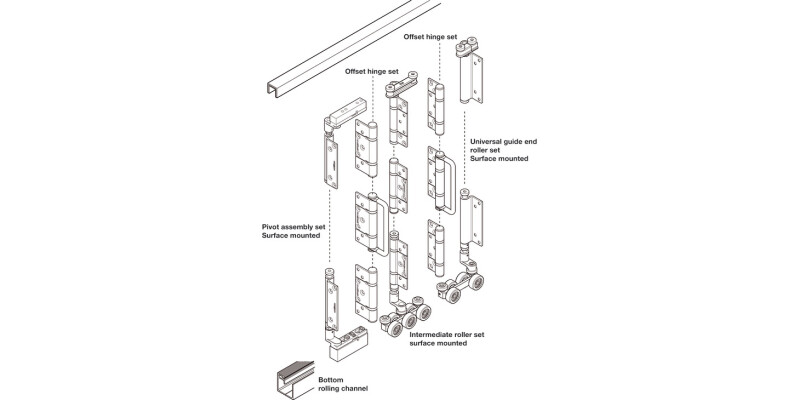 SlidoFold Intermediate Roll Set GSS
