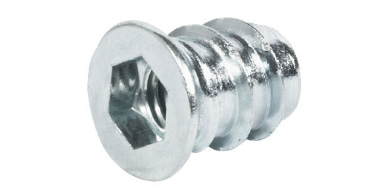 Screw-In Sleeve M8 D14x15mm SW8 St Galv